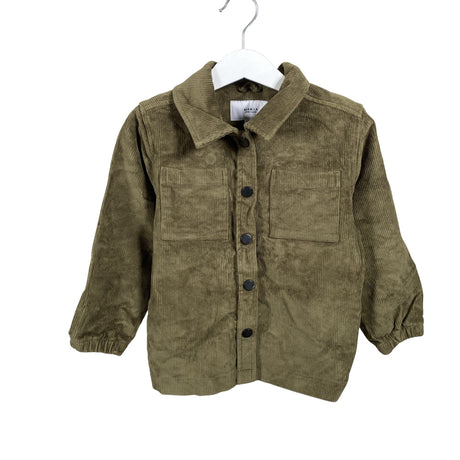 Unisex Makia - Collared shirt, size 98 - 104 - Green ()