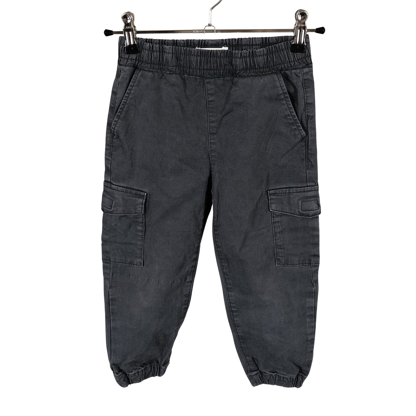 Unisex Lindex - Cargo pants, size 98 - 104 - Blue (1)