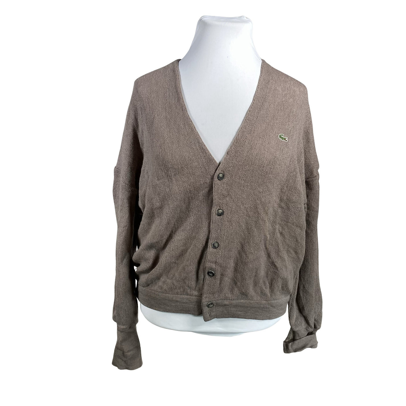 Unisex Lacoste - Cardigan, size 48 - Brown (1)
