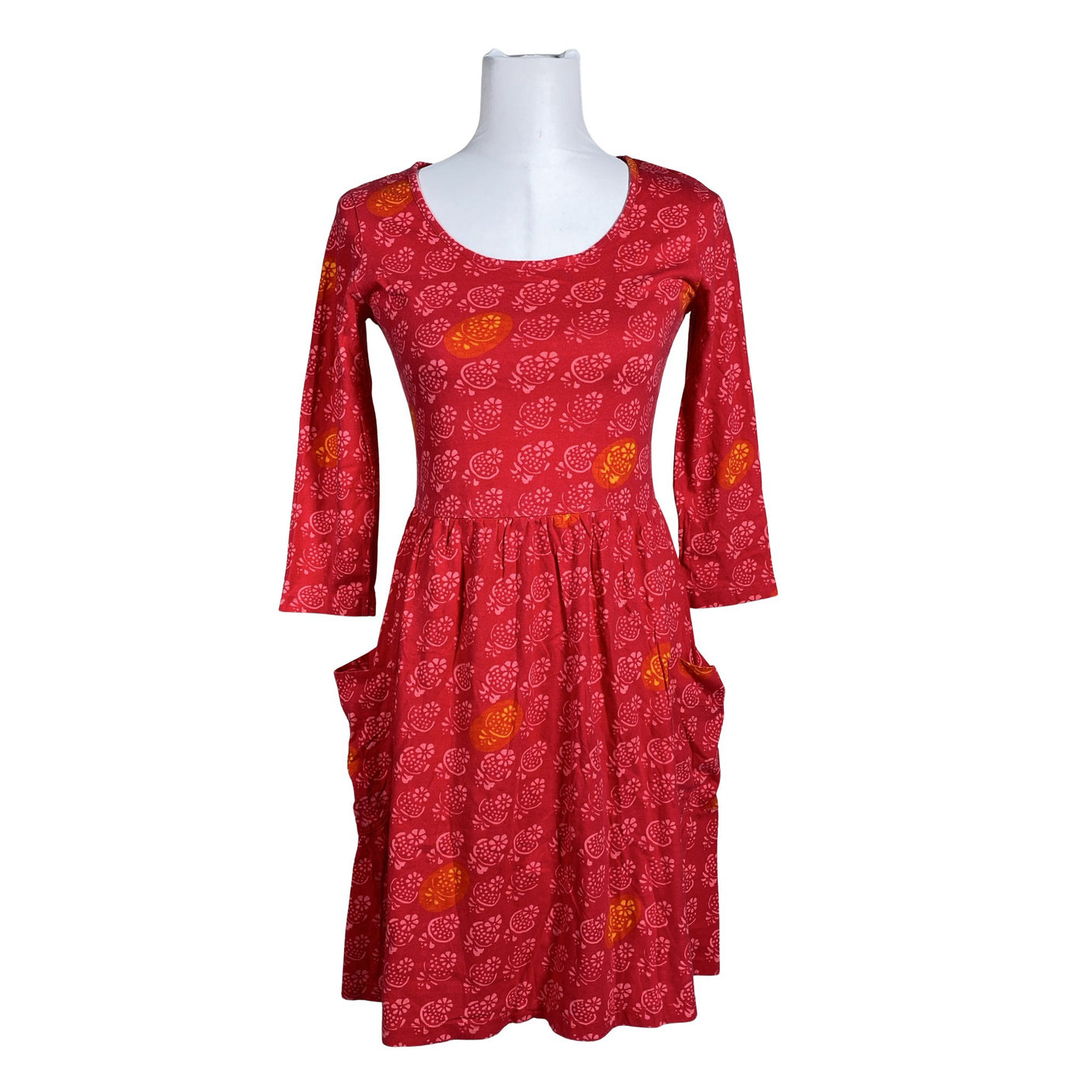 Unisex Marimekko - Tricot dress, size 34 - Pink (1)