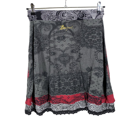 Unisex Desigual - Tricot skirt, size 38 - Gray (2)