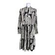 Unisex Summum Woman - Schiffon dress, size 34 - Black ()