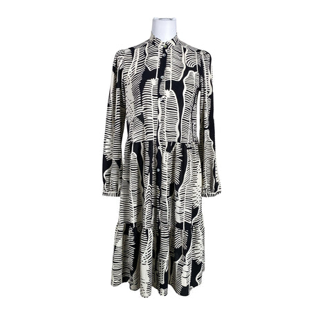 Unisex Summum Woman - Schiffon dress, size 34 - Black ()