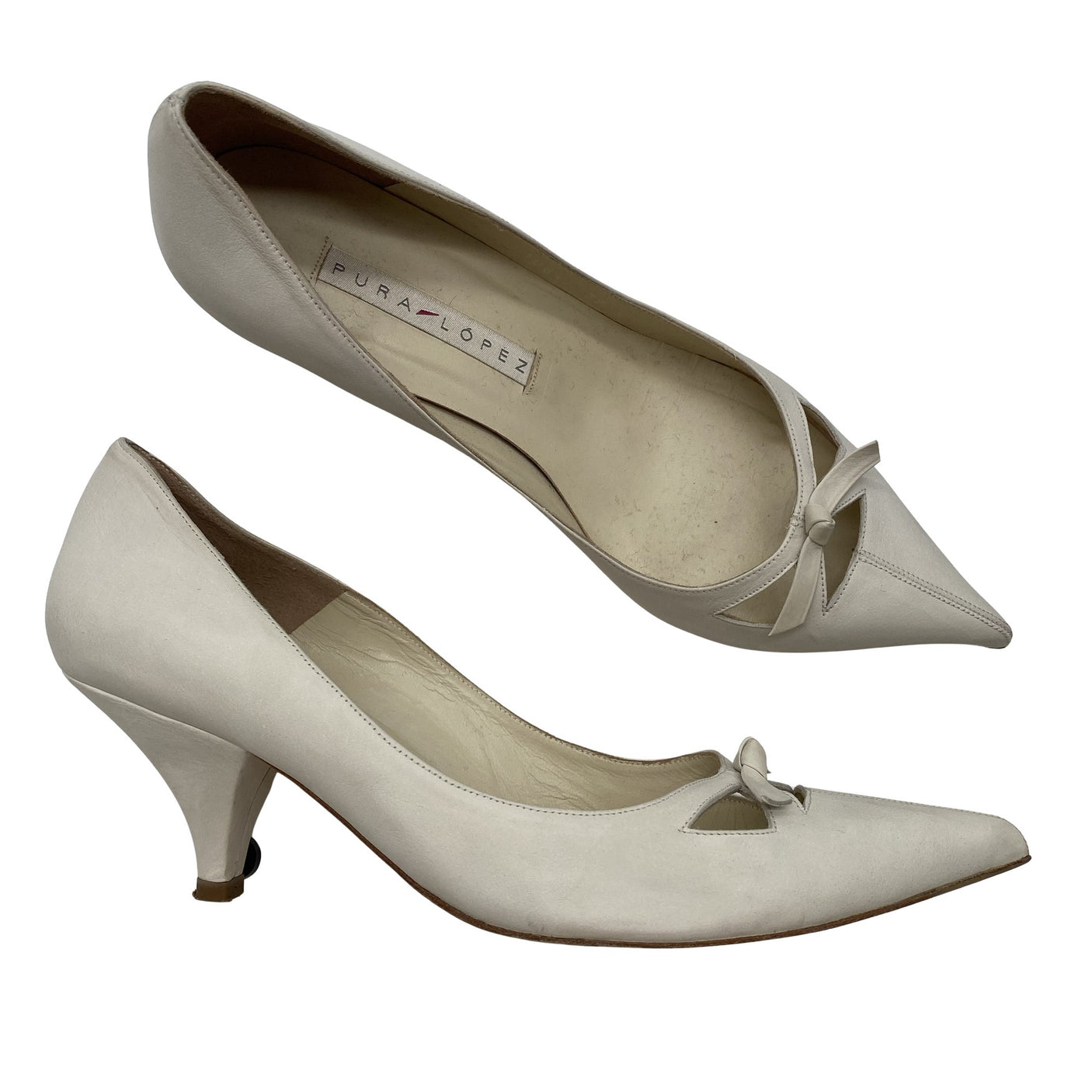 Unisex Pura López - High heels, size 39 - White (1)