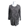 Unisex Nanso - Tricot tunic, size 38 - Black ()