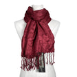 Unisex Trendy Line - Scarf, size Ei kokoa - Wine red ()