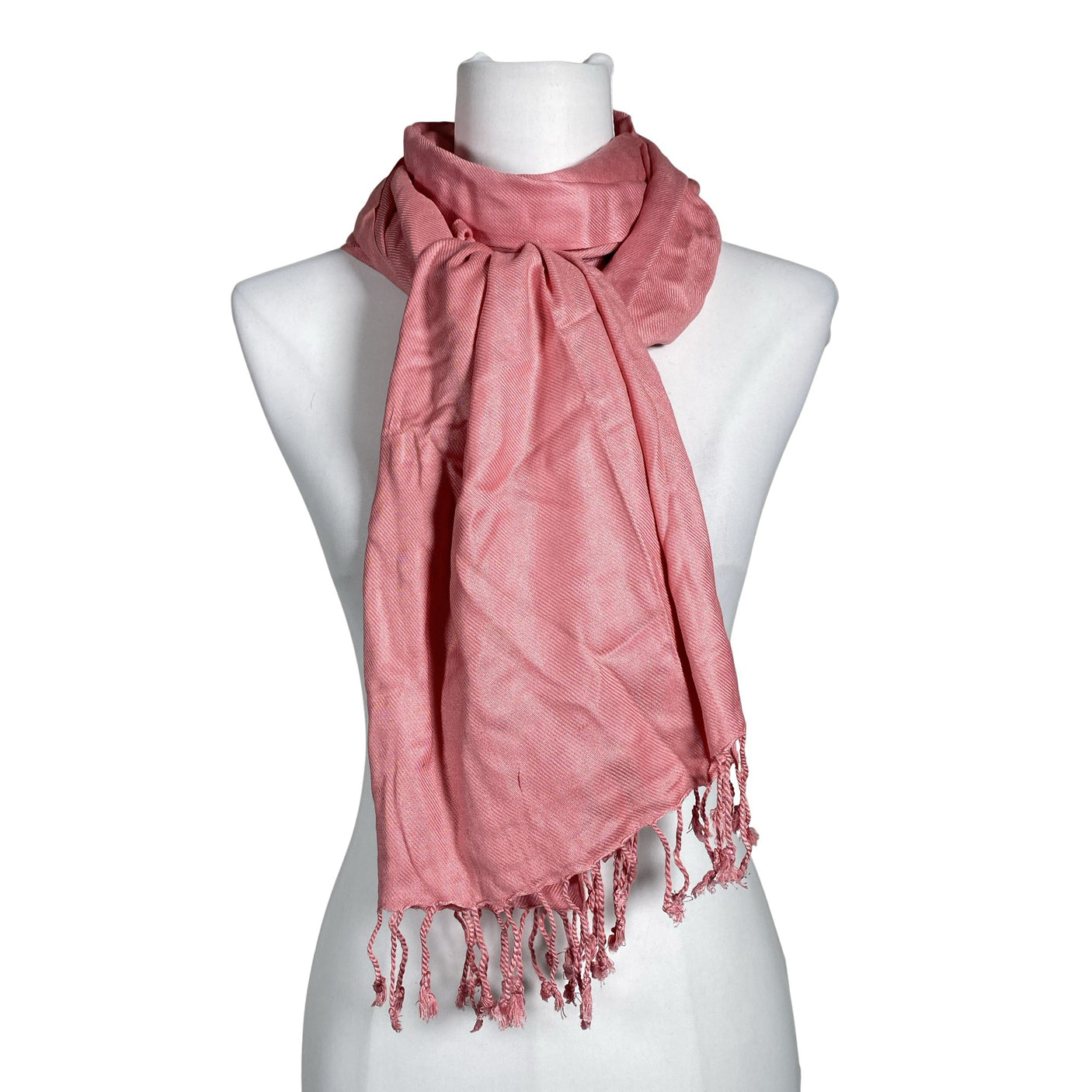 Unisex Trendy Line - Scarf, size Midi - Light pink (1)
