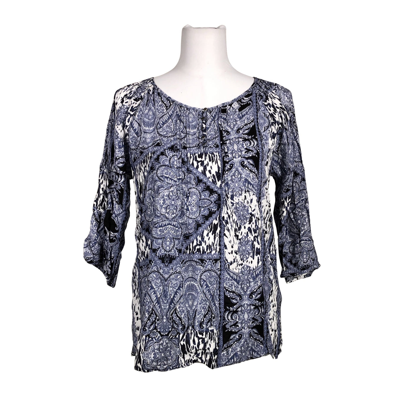 Unisex Soyaconcept - Blouse, size 38 - Blue (1)