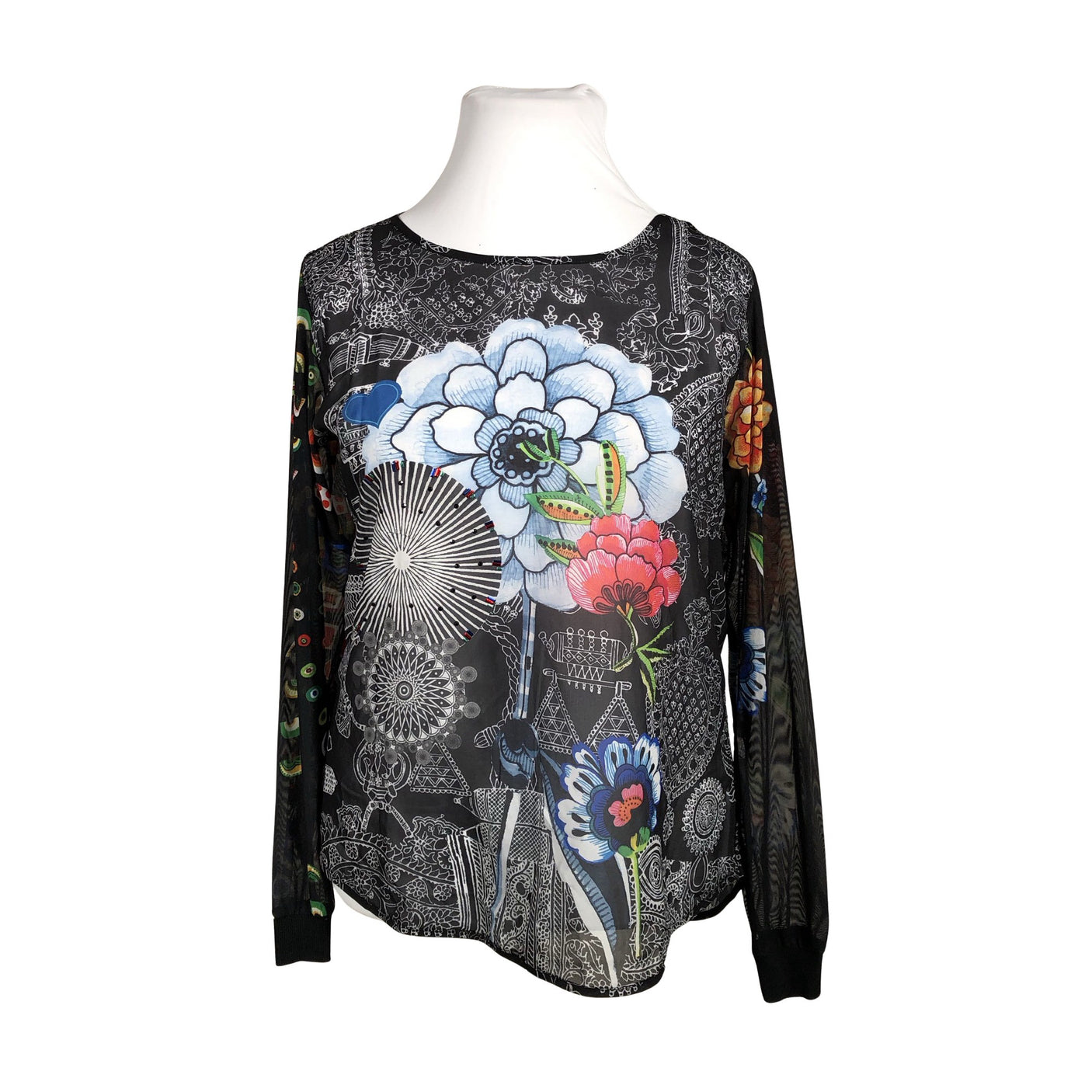 Unisex Desigual - Blouse, size 42 - Black (1)