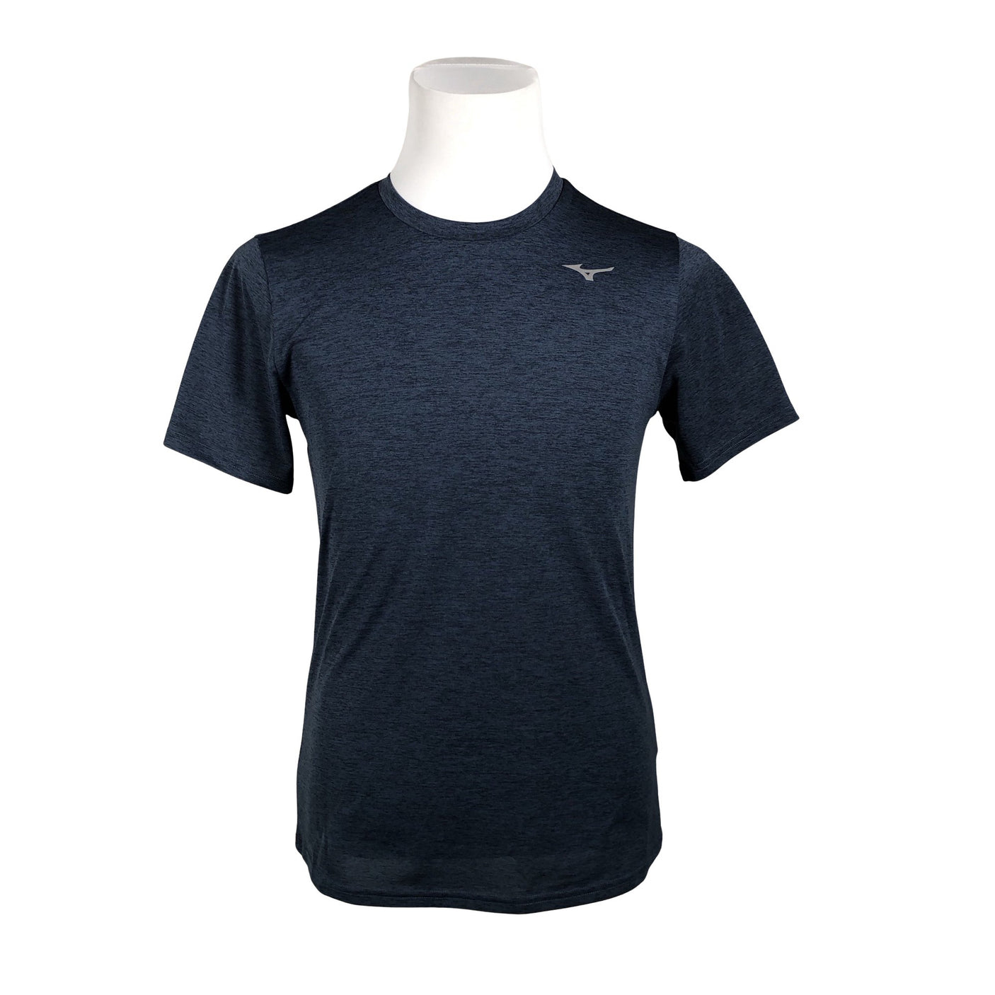 Unisex Mizuno - Sports shirt, short sleeve, size S - Blue (1)