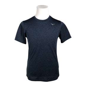 Unisex Mizuno - Sports shirt, short sleeve, size S - Blue (1)