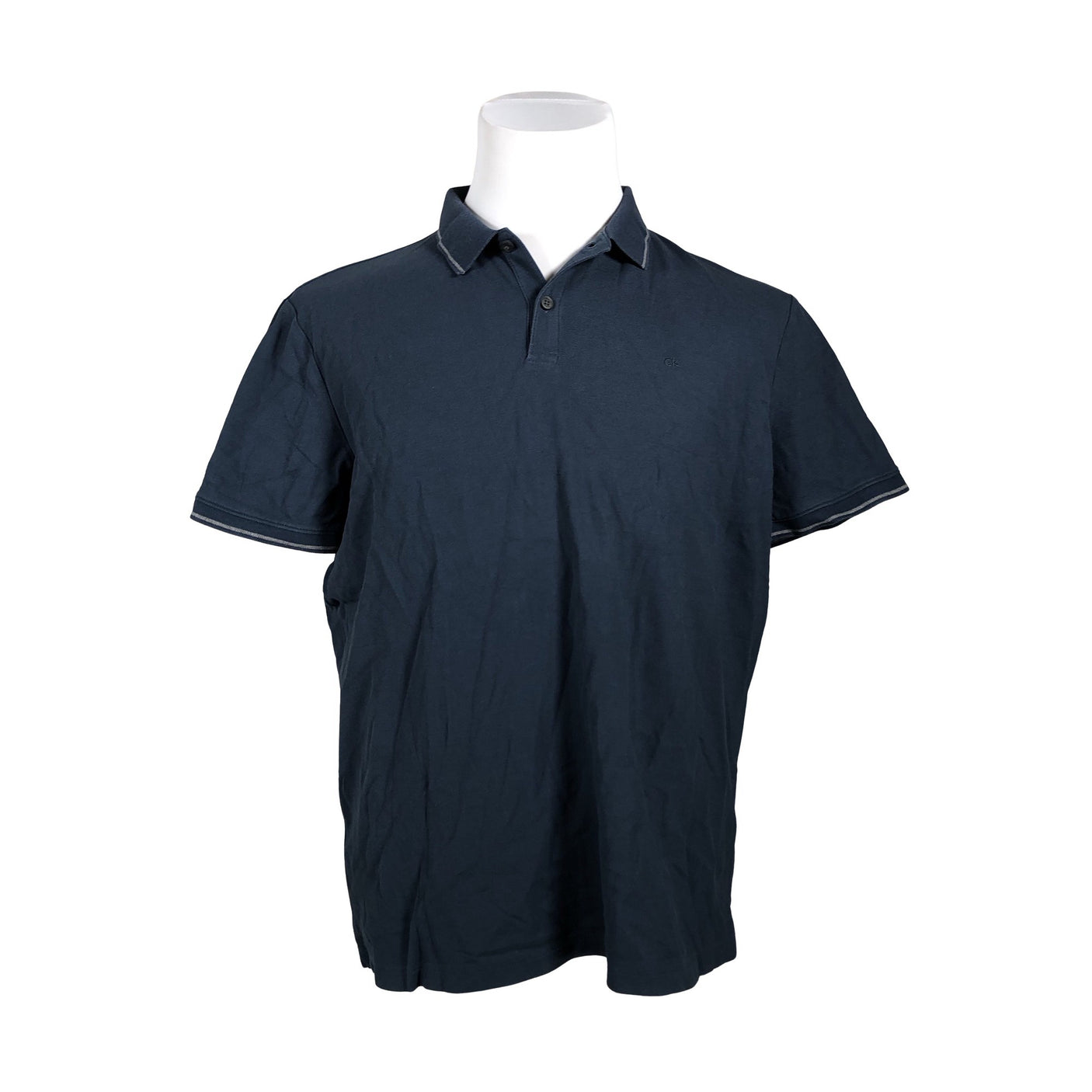 Unisex Calvin Klein - Polo shirt, size L - Blue (1)