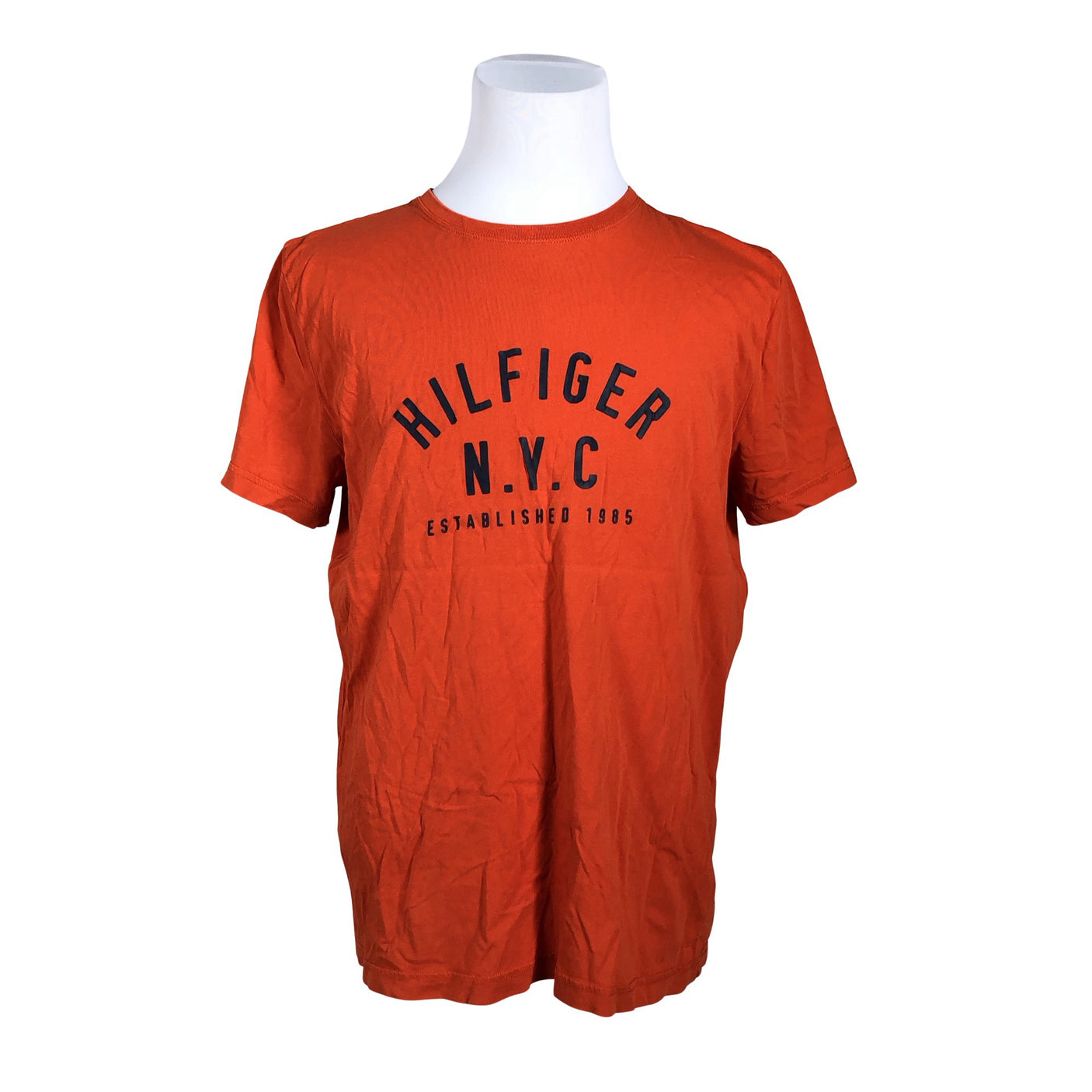 Unisex Tommy Hilfiger - T-shirt, size XL - Orange (1)