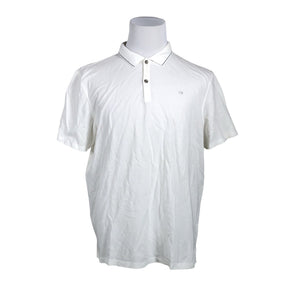 Unisex Calvin Klein - Polo shirt, size XL - White (1)