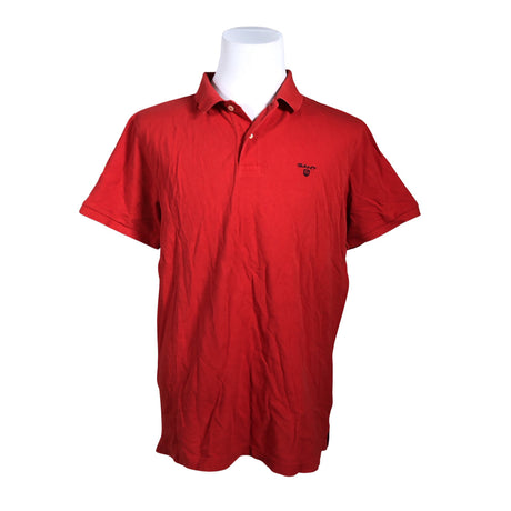 Unisex Gant - Polo shirt, size XL - Red ()