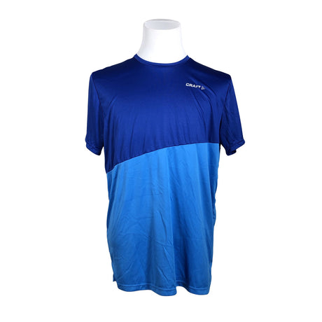 Unisex Craft - Sports shirt, short sleeve, size XL - Blue ()