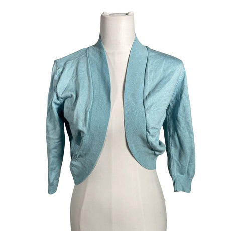 Unisex More&More - Knit bolero jacket, size 38 - Light blue ()