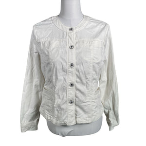 Unisex Gerry Weber - Denim jacket, size 40 - White (1)