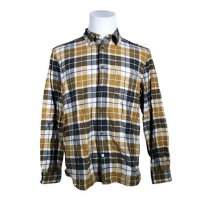 Unisex Arket - Flannel shirt, size L - Brown (1)