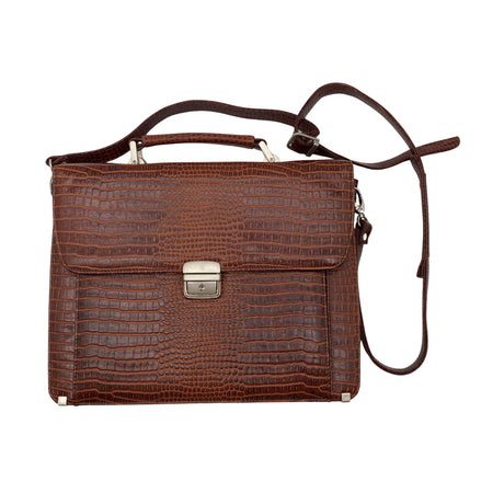 Unisex Handmade - Laptop bag, size Maxi - Brown ()