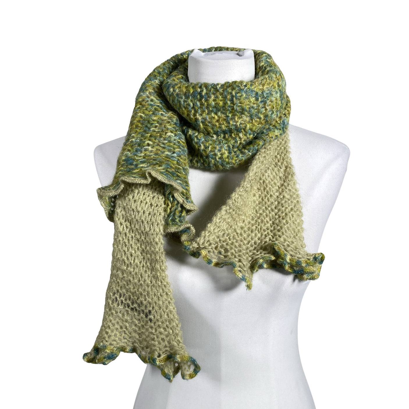 Unisex Ken Scott - Scarf, size Ei kokoa - Green (1)