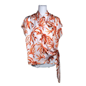 Unisex Ril's - Short-sleeved blouse, size 38 - White (1)