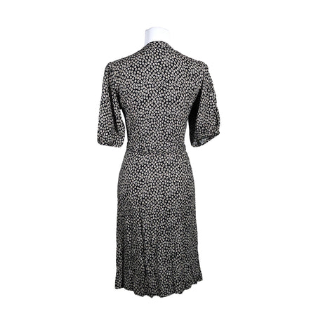Unisex Part two - Schiffon dress, size 38 - Black (2)