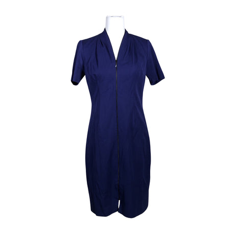 Unisex Elie Tahari - Sheath dress, size 38 - Blue ()