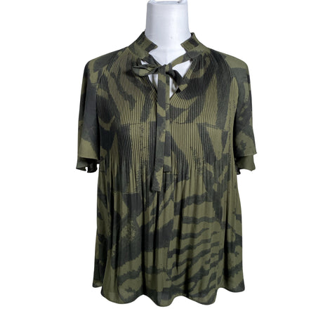 Unisex Lauren Ralph Lauren - Short-sleeved blouse, size 38 - Green ()