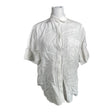 Unisex Gant - Short-sleeved blouse, size 38 - White ()