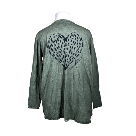 Unisex Gina Benotti - Cardigan, size 44 - Green (2)