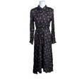 Unisex Kaffe - Schiffon dress, size 38 - Black ()