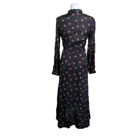Unisex Kaffe - Schiffon dress, size 38 - Black (2)
