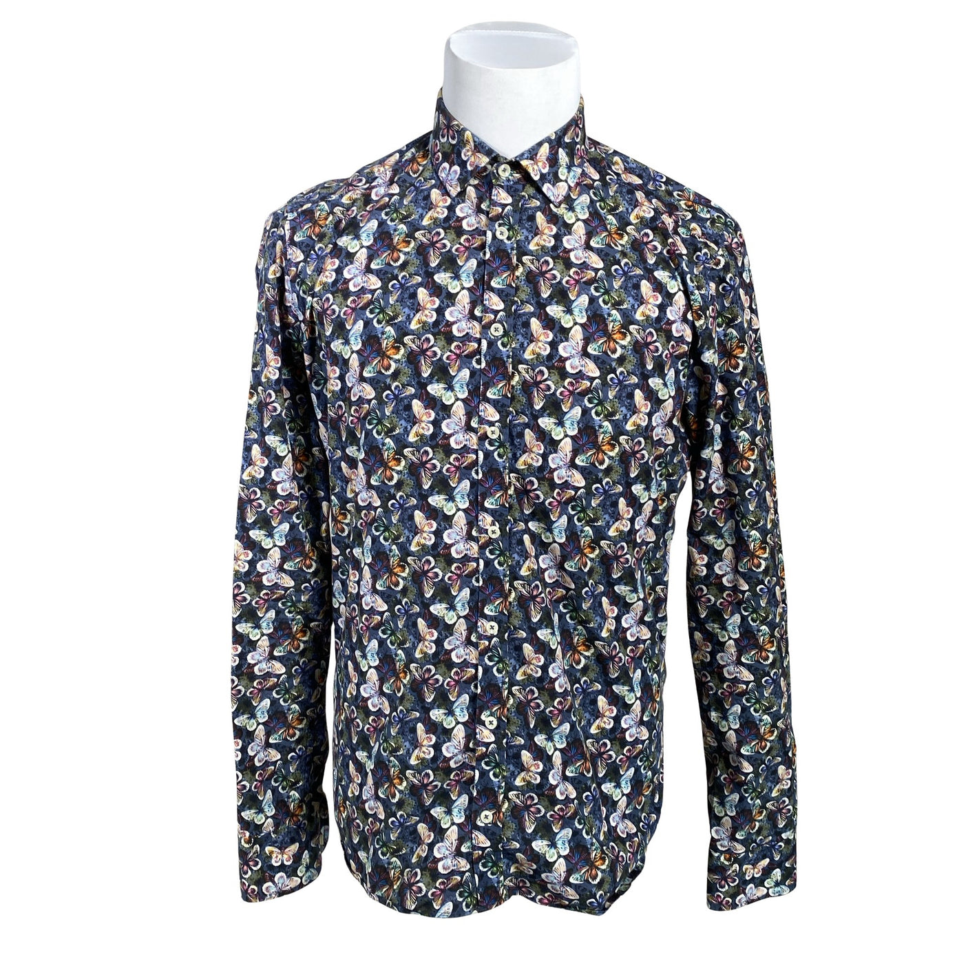 Unisex Sand - Collared shirt, size L - Blue (1)