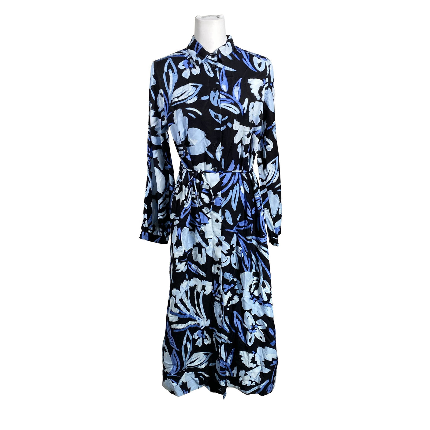 Unisex Gerry Weber - Schiffon dress, size 40 - Blue (1)