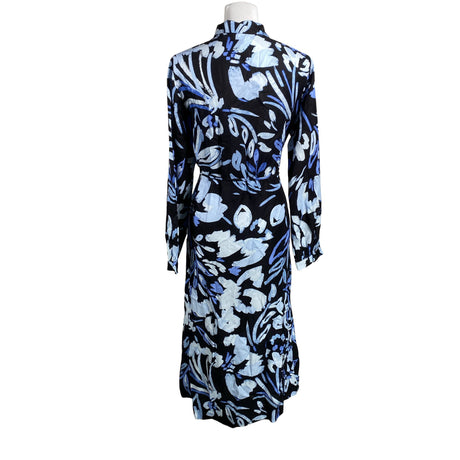 Unisex Gerry Weber - Schiffon dress, size 40 - Blue (2)