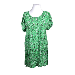 Unisex Kaffe - Schiffon dress, size 44 - Green (1)