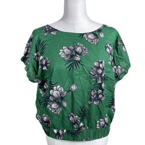 Unisex Marc O'Polo - Short-sleeved blouse, size 38 - Green (1)