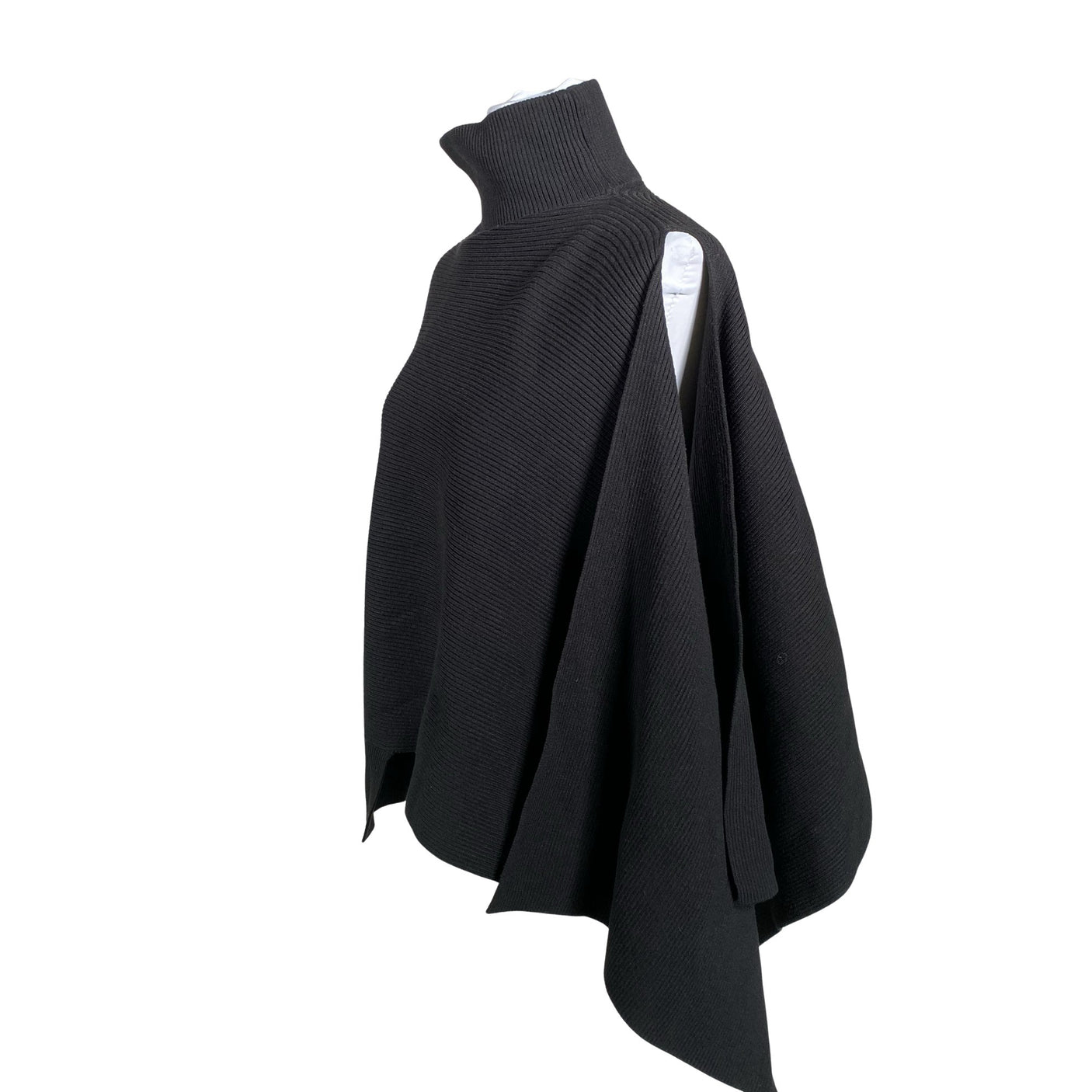 Unisex Nü Denmark - Poncho, size 38 - Black (2)