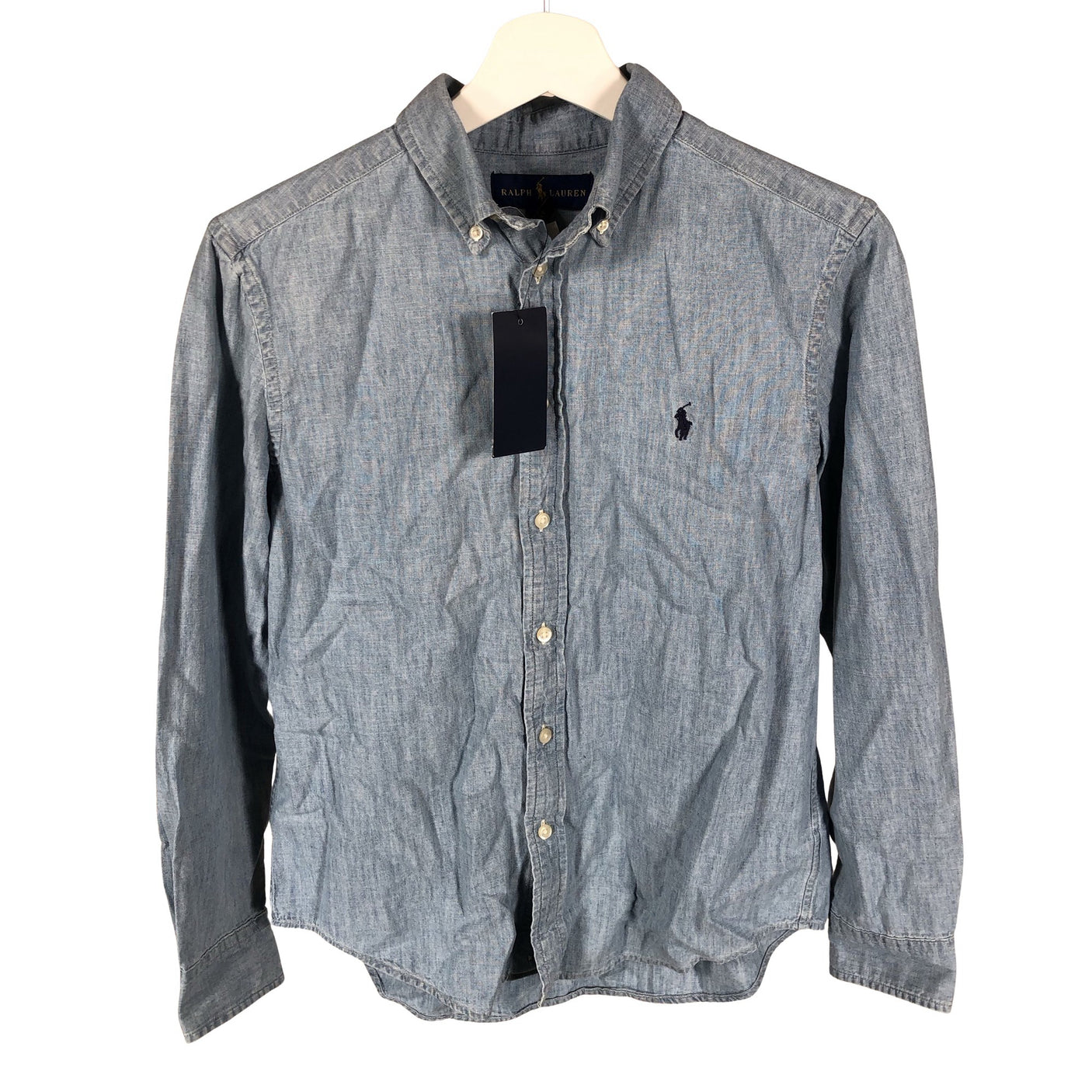 Unisex Polo Ralph Lauren - Denim shirt, size 164 - 170 - Light blue (1)