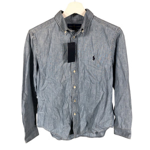 Unisex Polo Ralph Lauren - Denim shirt, size 164 - 170 - Light blue (1)