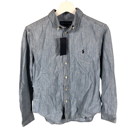 Unisex Polo Ralph Lauren - Denim shirt, size 164 - 170 - Light blue ()