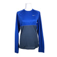 Unisex Nike - Sports shirt, long sleeve, size 36 - Blue ()