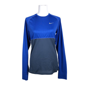 Unisex Nike - Sports shirt, long sleeve, size 36 - Blue (1)