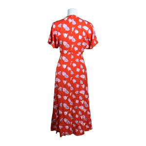 Unisex Marimekko - Maxi dress, size 34 - Orange (3)