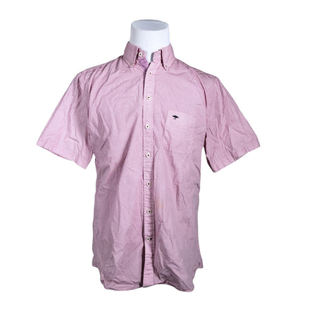 Unisex Fynch-Hatton - Collared shirt, size L - Light pink ()