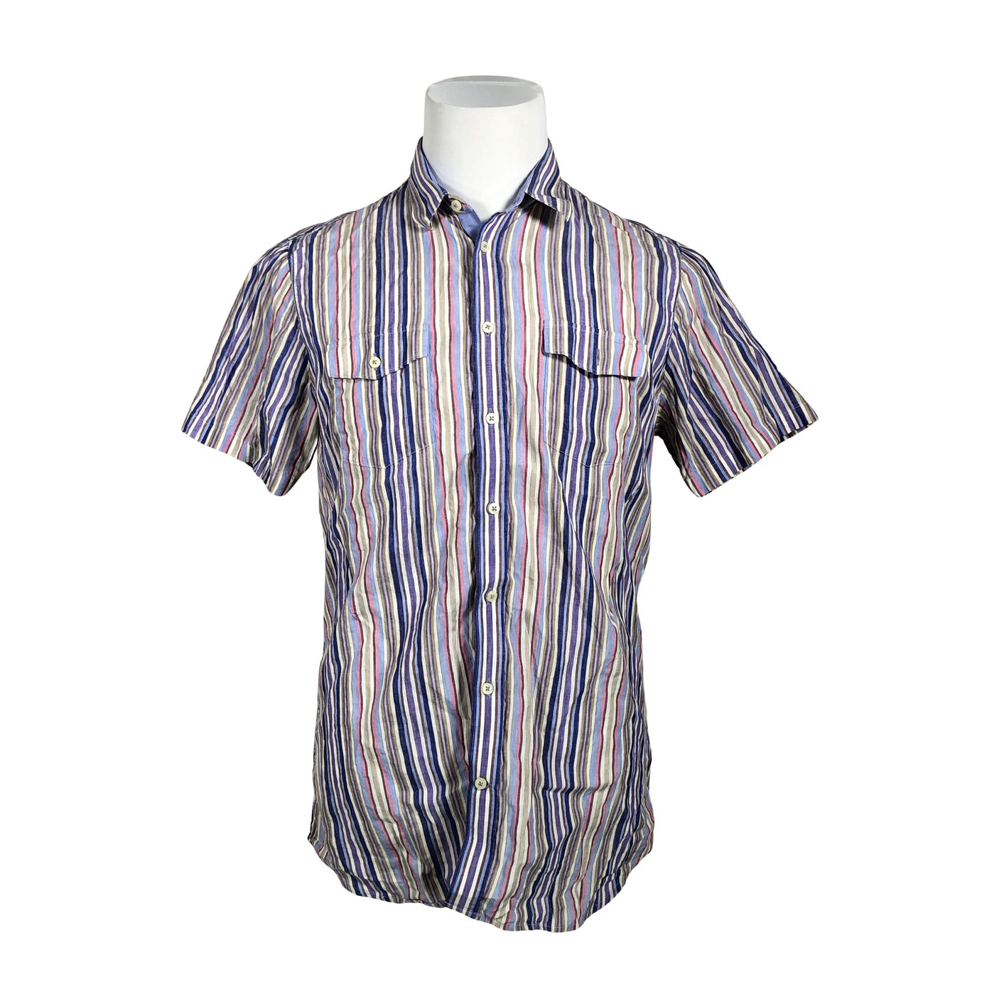 Unisex Sand - Collared shirt, size L - Violet (1)