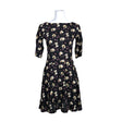 Unisex Handmade - Schiffon dress, size 34 - Black ()