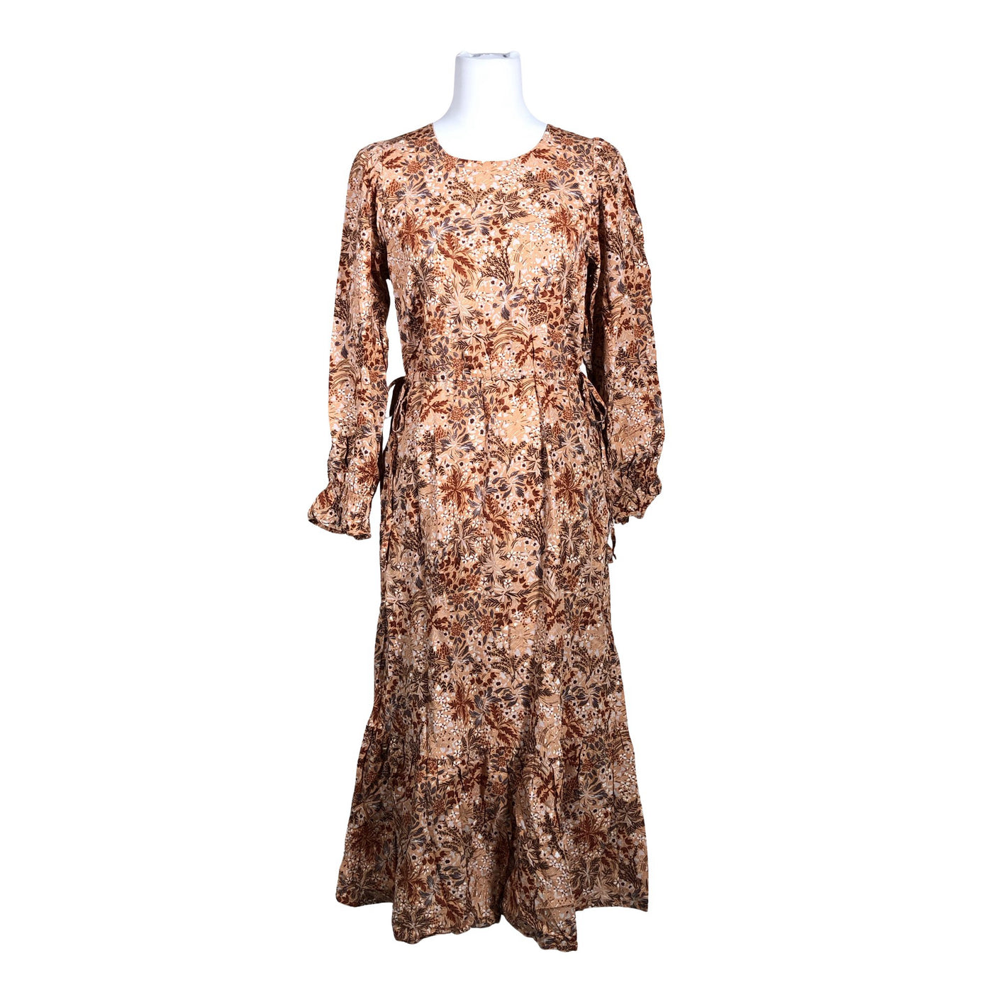 Unisex Nanso - Schiffon dress, size 38 - Orange (1)