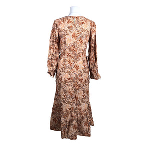 Unisex Nanso - Schiffon dress, size 38 - Orange (2)